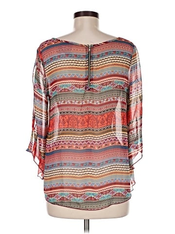Romeo & Juliet Couture 3/4 Sleeve Blouse (view 2)