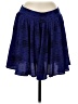 Fossil 100% Polyester Blue Casual Skirt Size M - photo 1