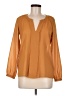 Esprit Orange Long Sleeve Blouse Size 6 - photo 1
