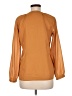 Esprit Orange Long Sleeve Blouse Size 6 - photo 2
