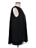 Uniqlo 100% Polyester Black Sleeveless Blouse Size M - photo 4