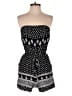 Bebop 100% Rayon Paisley Black Romper Size S - photo 1