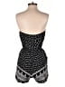 Bebop 100% Rayon Paisley Black Romper Size S - photo 2