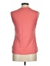 The Limited 100% Polyester Orange Sleeveless Blouse Size M - photo 2