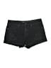 Volcom 100% Cotton Hearts Black Denim Shorts Size 27 waist - photo 1