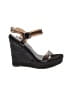 Shoedazzle Black Wedges Size 9 - photo 1