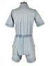 Everlane 100% Cotton Blue Romper Size 00 - photo 2