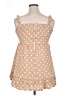 Assorted Brands 100% Rayon Polka Dots Tan Casual Dress Size 16 (estimated) - photo 2