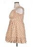 Assorted Brands 100% Rayon Polka Dots Tan Casual Dress Size 16 (estimated) - photo 5