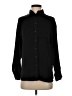 Express 100% Polyester Black Long Sleeve Blouse Size XXS - photo 1