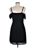 Express 100% Polyester Solid Black Cocktail Dress Size 6 - photo 2