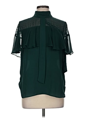 7th Avenue Design Studio New York & Company Short Sleeve Blouse (view 1)