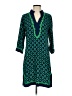 Escapada 100% Rayon Green Casual Dress Size XS - photo 1