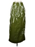 Unbranded 100% Polyester Green Casual Skirt Size S - photo 1