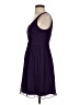 J.Crew 100% Polyester Solid Purple Cocktail Dress Size 4 Petite - photo 5