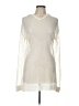 Theory 38 Ivory Long Sleeve Blouse Size L - photo 1