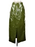 Unbranded 100% Polyester Green Casual Skirt Size S - photo 2