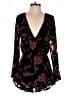 Luna Chix Floral Black Romper Size XS - photo 1