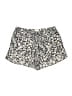 UpWest 100% Polyester Floral Black Ivory Shorts Size XS - photo 1
