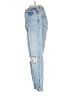 Topshop 100% Cotton Color Block Blue Jeans Size 27 waist - photo 5