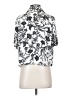 Haver + Blair 100% Polyester Silver Short Sleeve Blouse Size S - photo 2