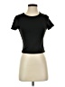 Express Black Short Sleeve Turtleneck Size S - photo 1