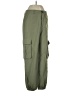 Unbranded 100% Polyester Green Cargo Pants Size S - photo 1