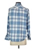 Well Worn 100% Viscose Plaid Blue Long Sleeve Button-Down Shirt Size S - photo 2