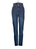 FRAME Chevron-herringbone Blue Jeans Size 26 waist - photo 1