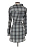 Unbranded 100% Polyester Plaid Gray Casual Dress Size S - photo 2