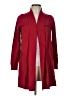 Pointelle Red Cardigan Size L - photo 1