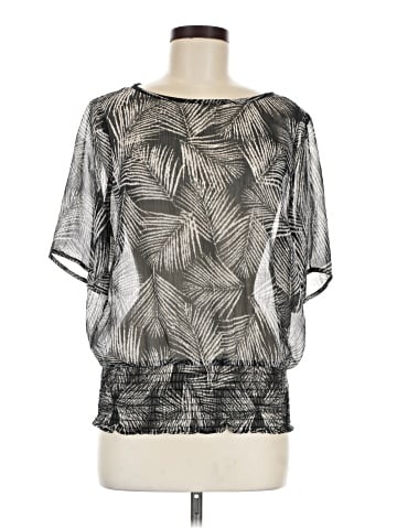 MICHAEL Michael Kors Short Sleeve Blouse (view 1)