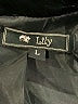 Lily 100% Polyester Black Coat Size L - photo 6