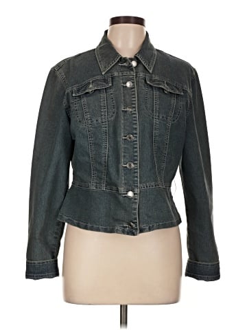 INC International Concepts Denim Jacket (view 1)