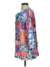 John Mark Blue 3/4 Sleeve Blouse Size S - photo 5