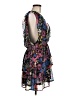 Slate & Willow 100% Polyester Floral Blue Cocktail Dress Size M - photo 4