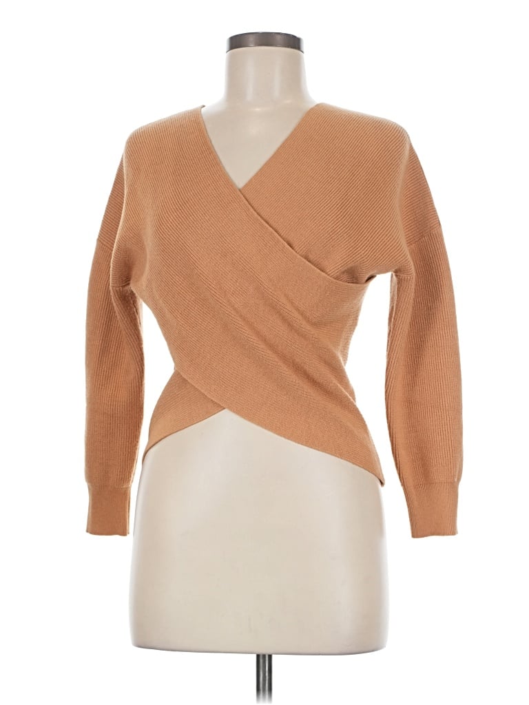 Pre-owned Zesica Pullover Sweater In Tan