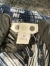Three Dots 100% Rayon Chevron-herringbone Blue Shorts Size M - photo 3