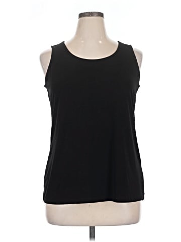 Susan Graver Sleeveless T-Shirt (view 1)