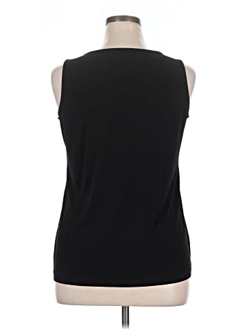 Susan Graver Sleeveless T-Shirt (view 2)