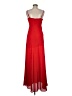 Express 100% Polyester Red Cocktail Dress Size 8 - photo 2