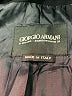 Giorgio Armani 100% Cupro Black Coat Size 4 (estimated) - photo 6