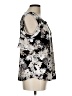 Adrienne Vittadini Silver Short Sleeve Blouse Size L - photo 4