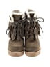 Sam Edelman 100% Leather Brown Green Ankle Boots Size 8 1/2 - photo 2