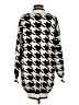 Blu Pepper Houndstooth Black Casual Dress Size S - photo 2