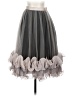 Coast 100% Polyamide Gray Formal Skirt Size 2 - photo 1