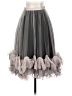 Coast 100% Polyamide Gray Formal Skirt Size 2 - photo 2