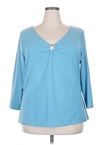 Venezia 3/4 Sleeve Top (view 1)