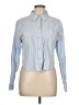 Universal Thread Blue Long Sleeve Button-Down Shirt Size L - photo 1