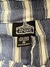 Angie 100% Rayon Stripes Blue Shorts Size M - photo 3